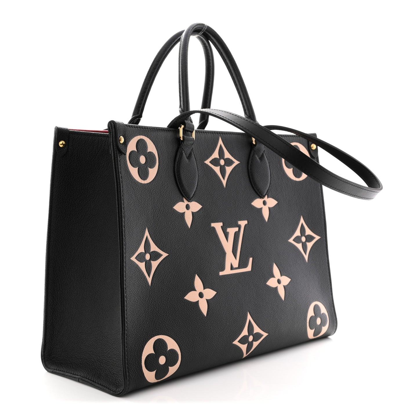 Empreinte Monogram Giant Onthego MM Black Beige