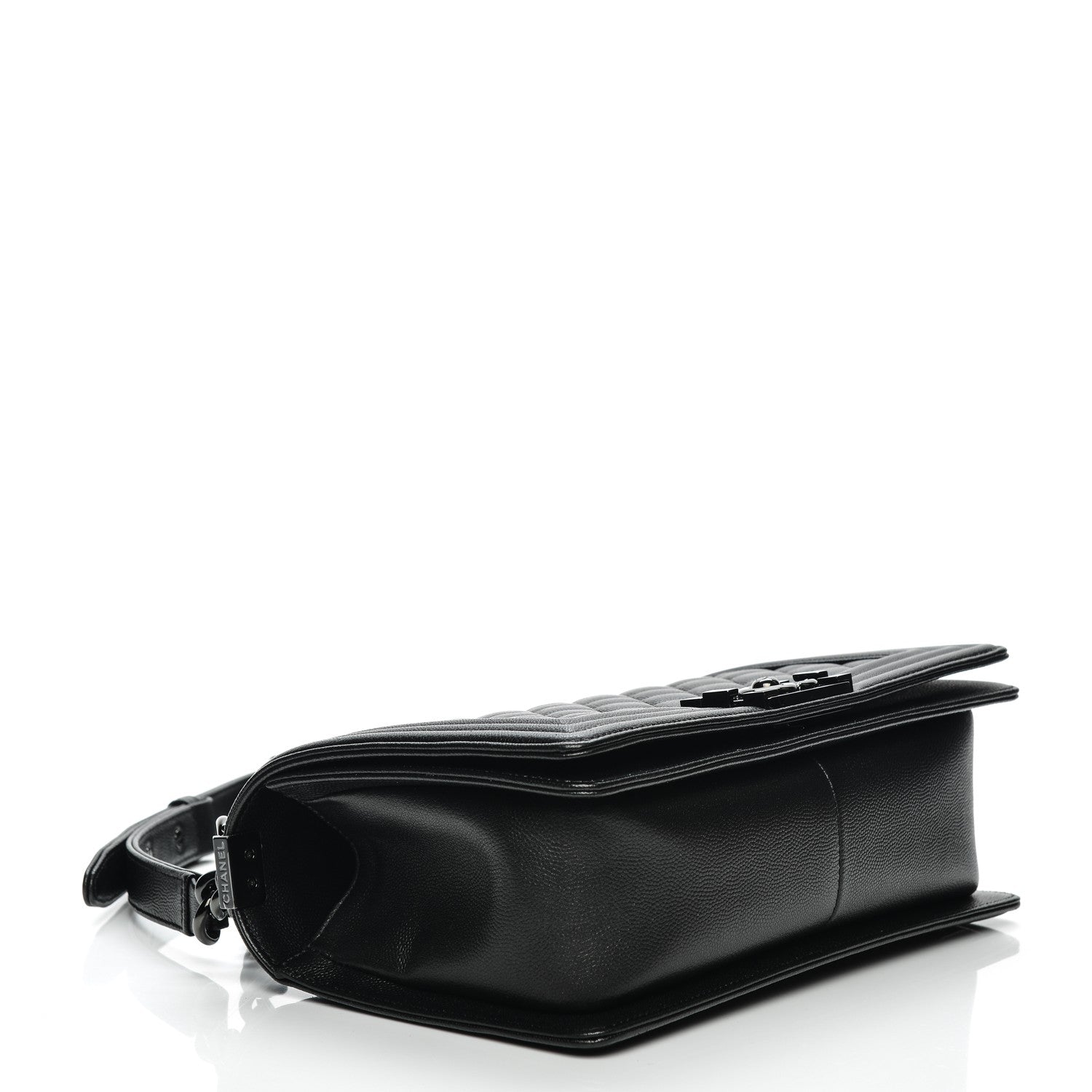 Chanel Caviar Quilted Medium Boy Flap So Black 4 of 7