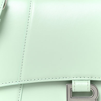 Balenciaga Shiny Box Calfskin Small Hourglass Top Handle Bag Light Green 18 of 18