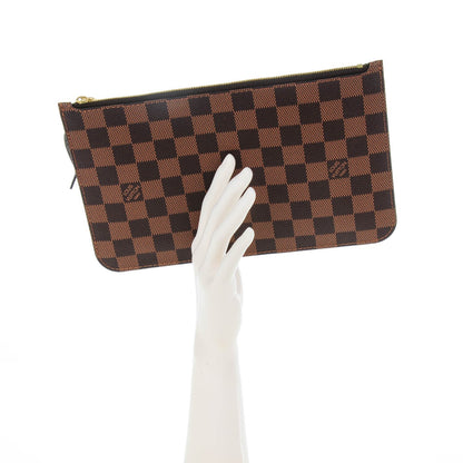 Louis Vuitton Damier Ebene Neverfull MM GM Pochette 2 of 7