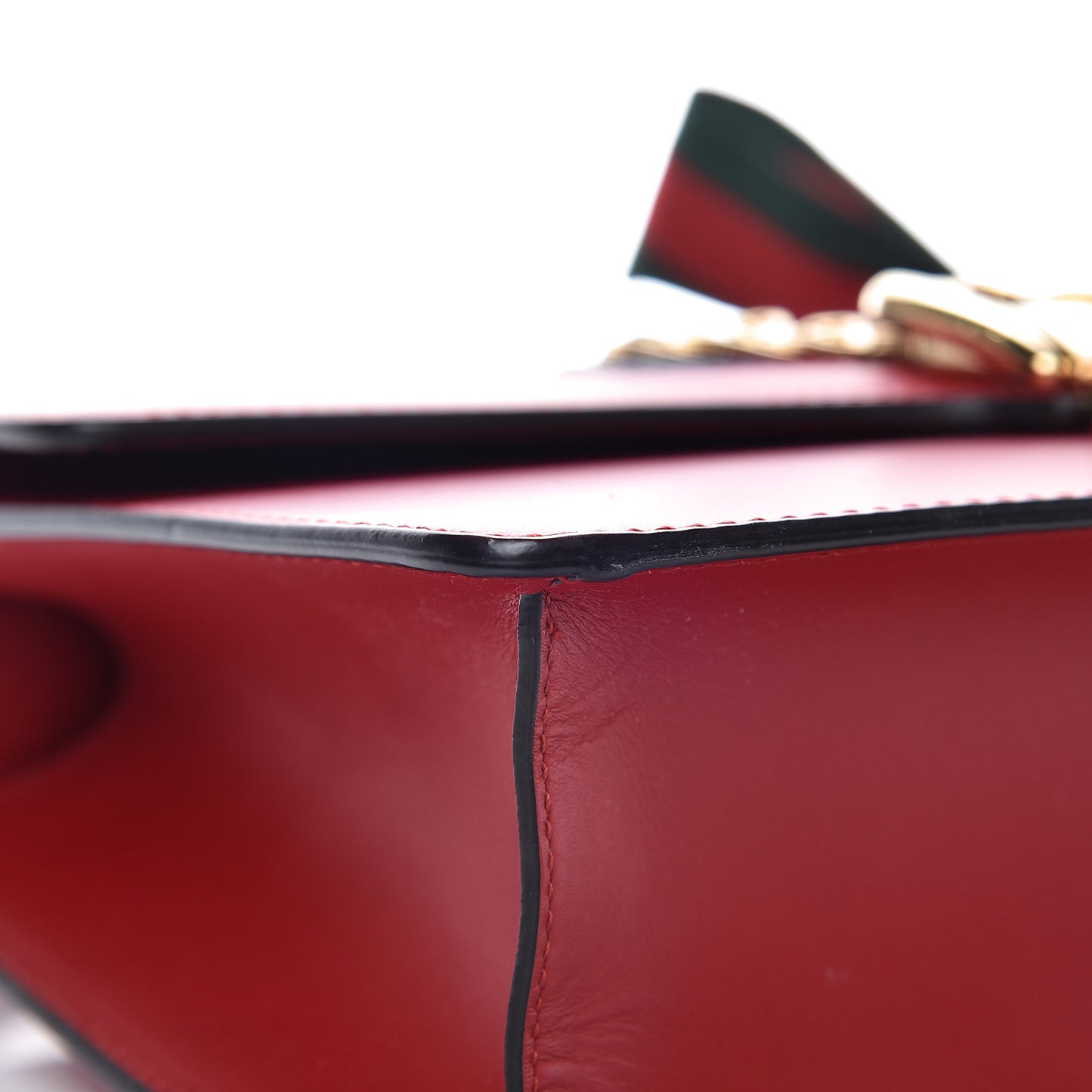 Calfskin Small Sylvie Shoulder Bag Hibiscus Red