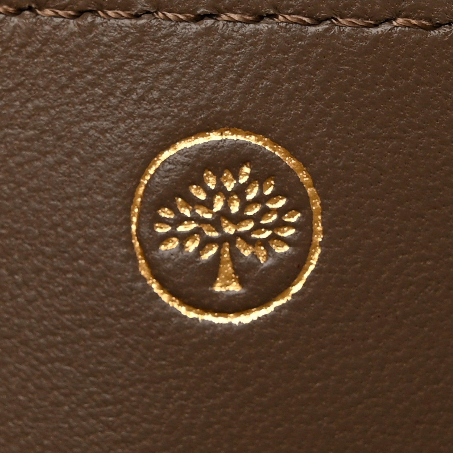 Mulberry Small Classic Grain Continental Wallet Solid Grey 8 of 11