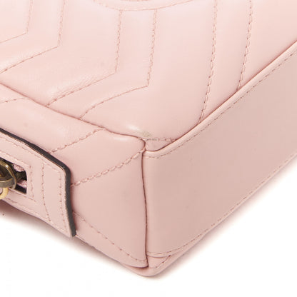 Gucci Calfskin Matelasse GG Marmont Cosmetic Case Perfect Pink 5 of 10