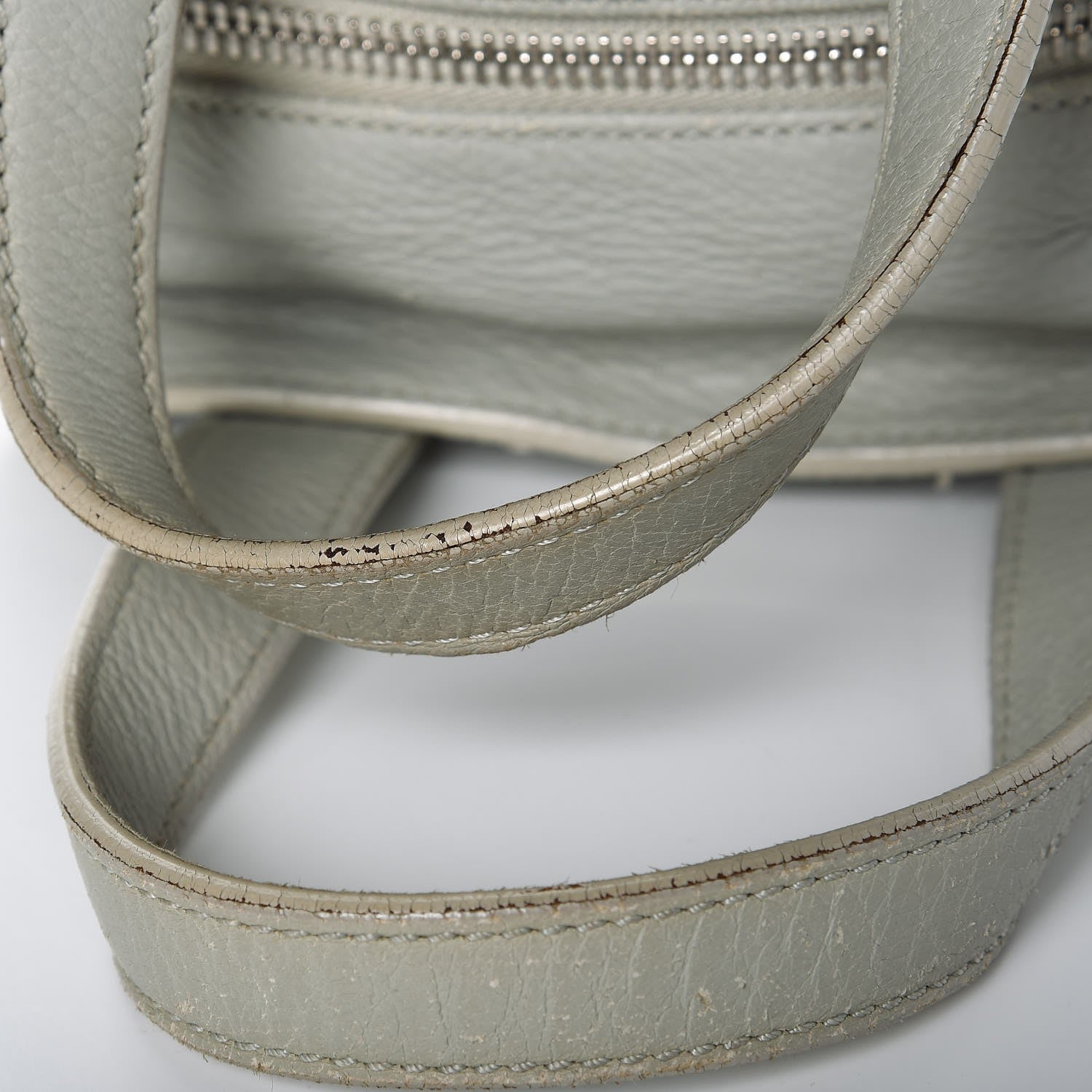 Chanel Deerskin Bolt Bag Light Green 15 of 21