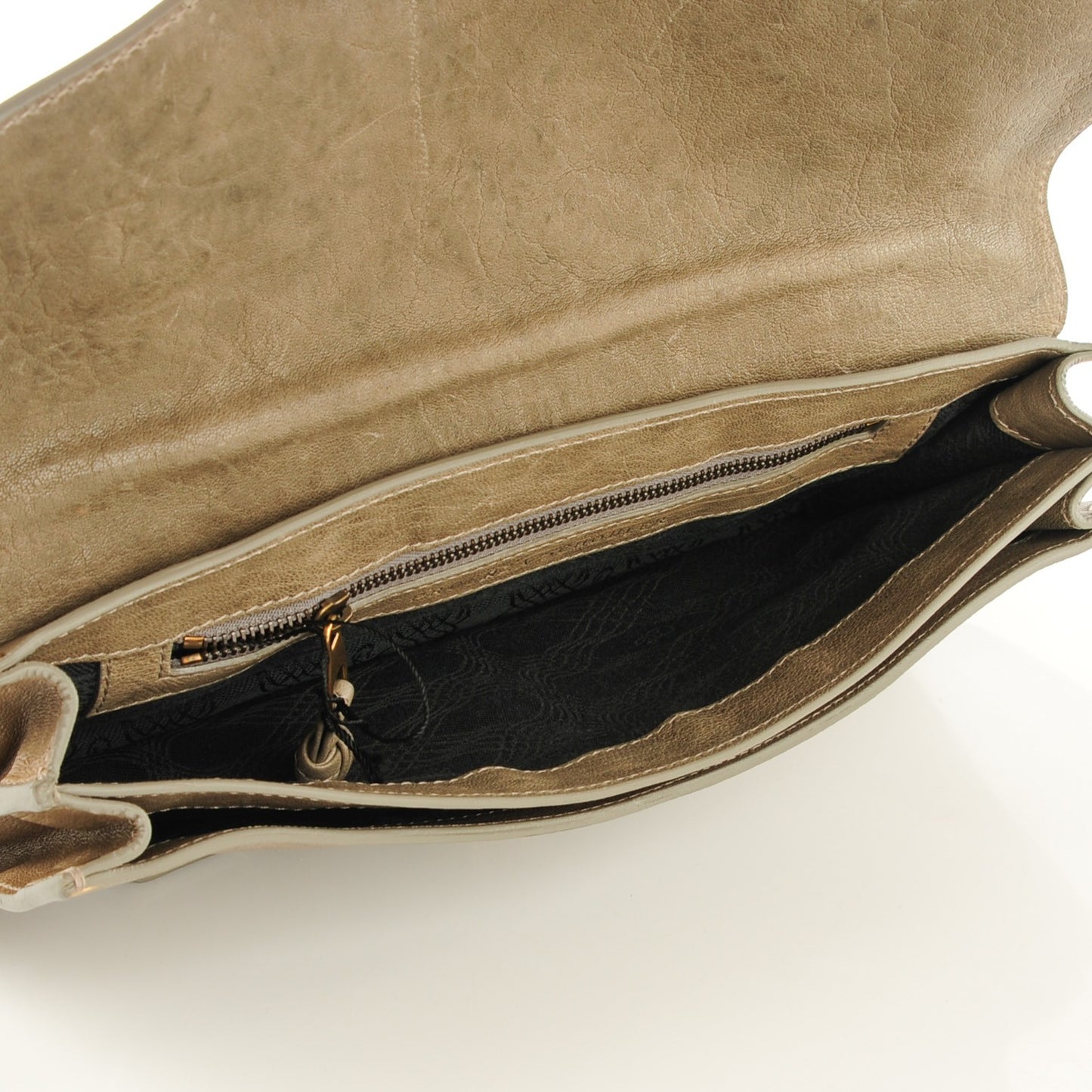 Calfskin PS1 Pochette Clutch Smoke