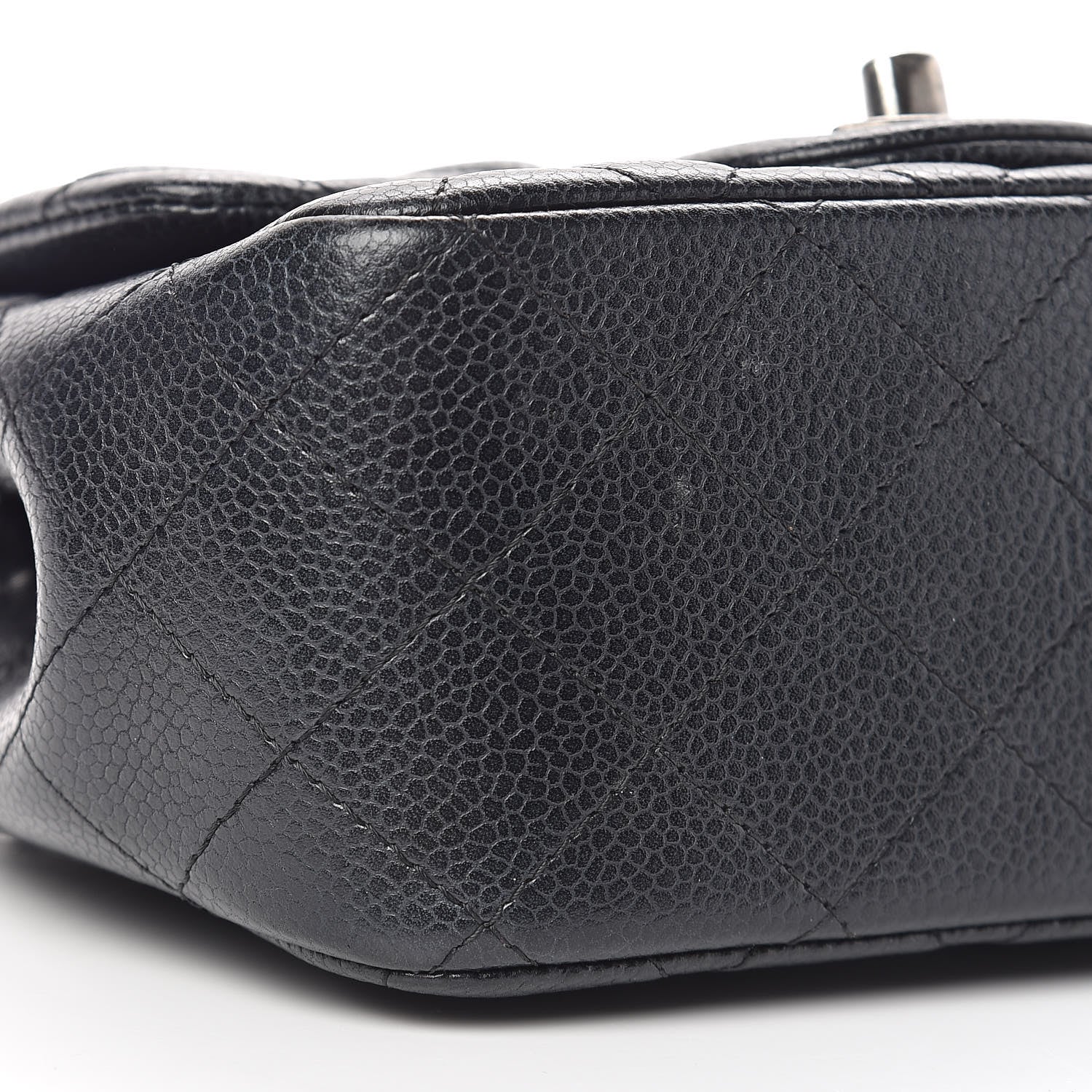Chanel Caviar Quilted Mini Square Flap Black 5 of 10
