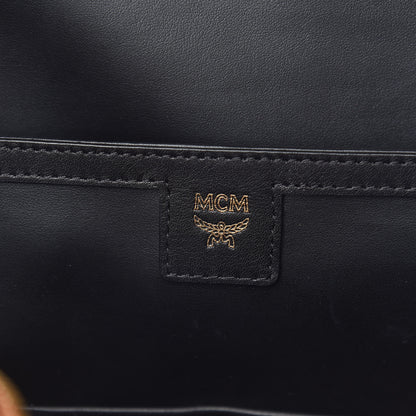 MCM Visetos Medium Stark Backpack Cognac 6 of 10