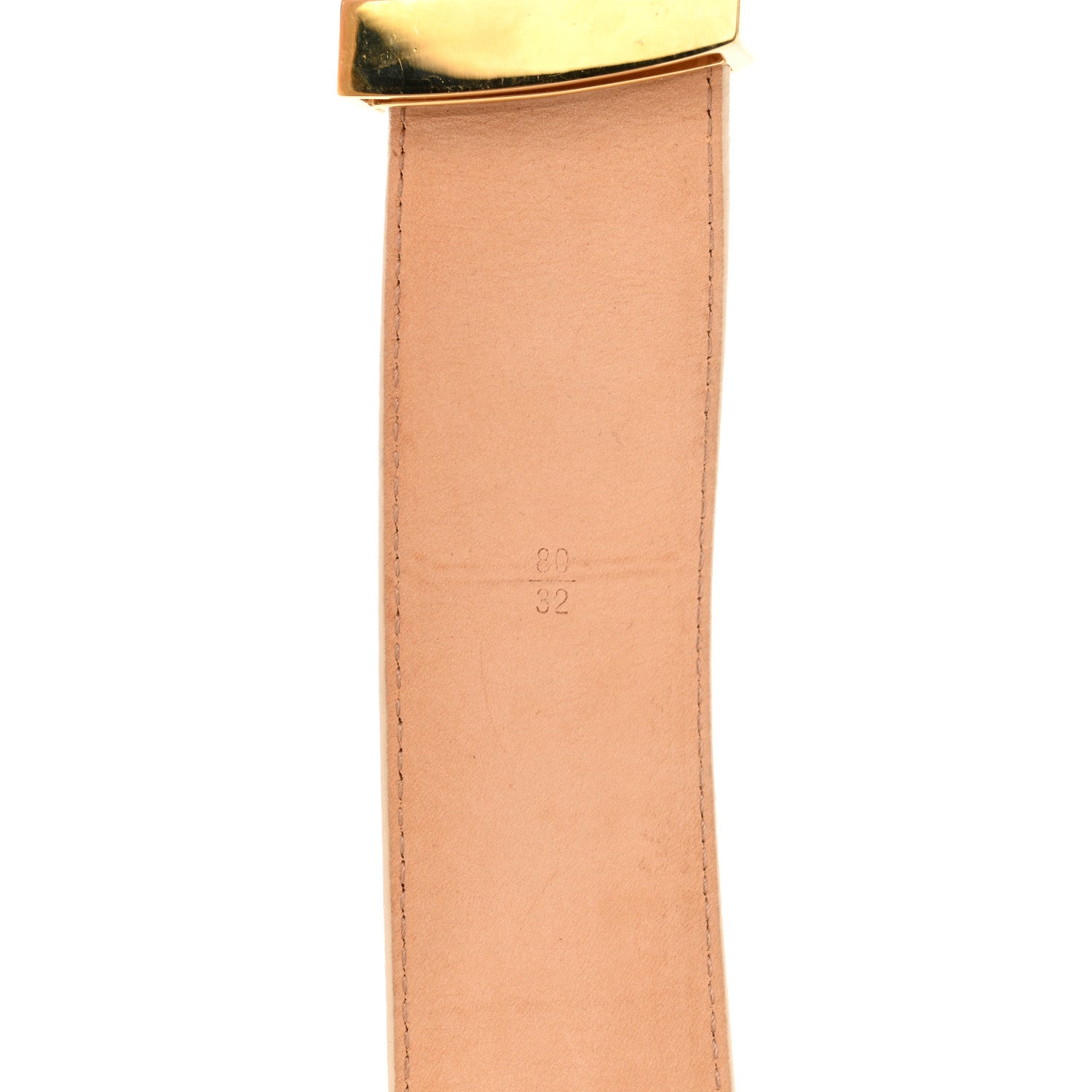 Louis Vuitton Damier Azur LV Initiales Belt 80 32 7 of 8