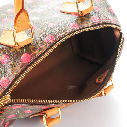 Louis Vuitton Monogram Cerises Speedy 25 6 of 8