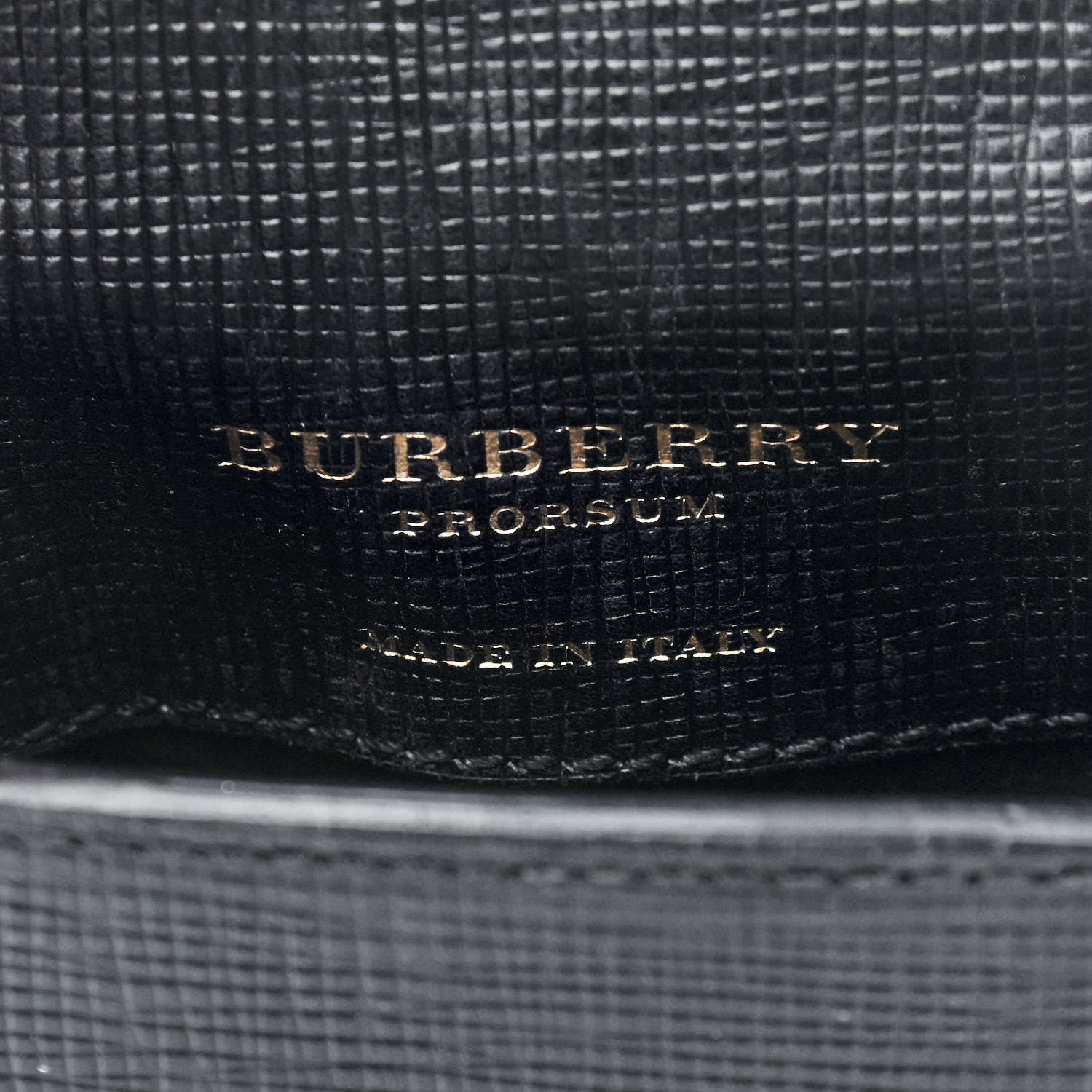 Burberry Prorsum Grainy Calfskin Oblong Belt Bag Black 6 of 10