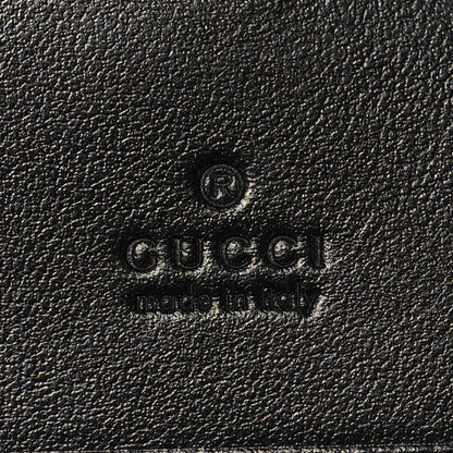Gucci Calfskin GG Matelasse Card Case Wallet Black 7 of 9