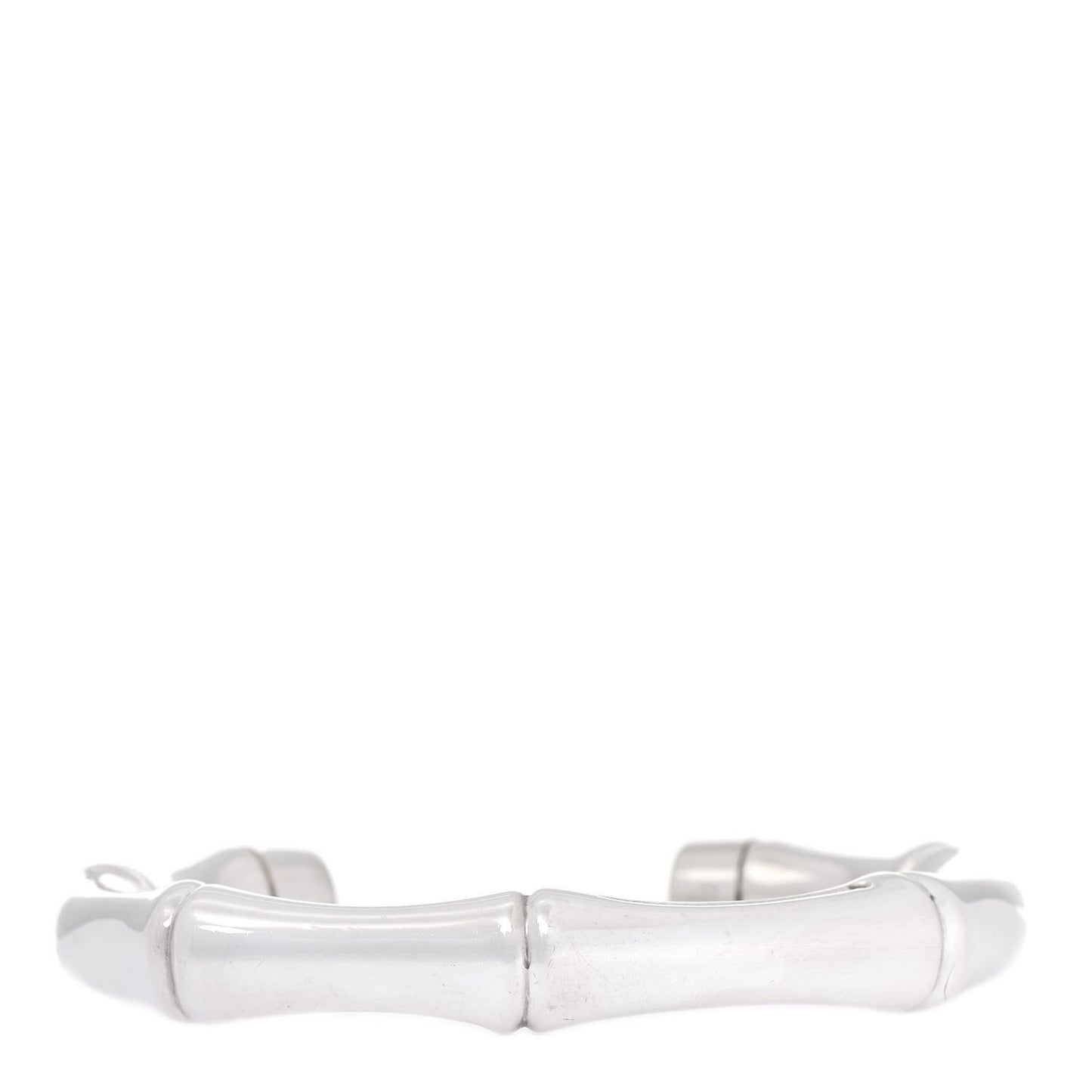 Sterling Silver Bamboo Cuff Bracelet 17