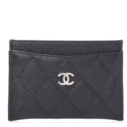 Chanel Caviar Quilted Card Holder Black 1 of 8