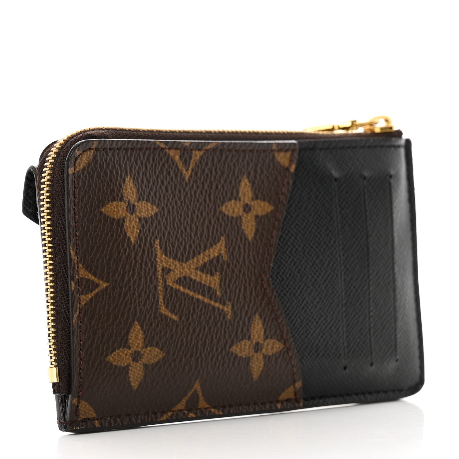 Louis Vuitton Monogram Recto Verso Card Holder Black 3 of 7