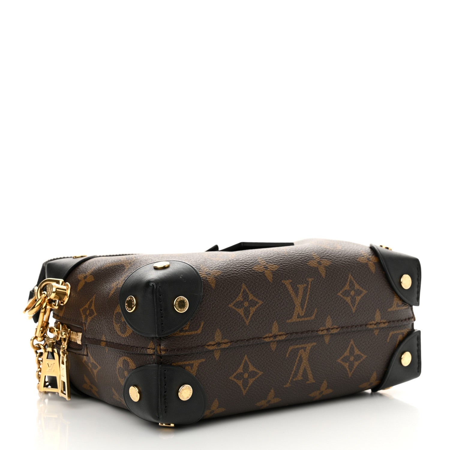 Louis Vuitton Monogram Petite Malle Souple Black 4 of 10