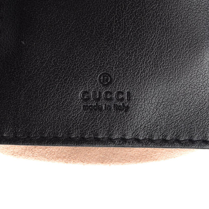Gucci Calfskin Matelasse Mini GG Marmont 2.0 Bucket Bag Black 6 of 11