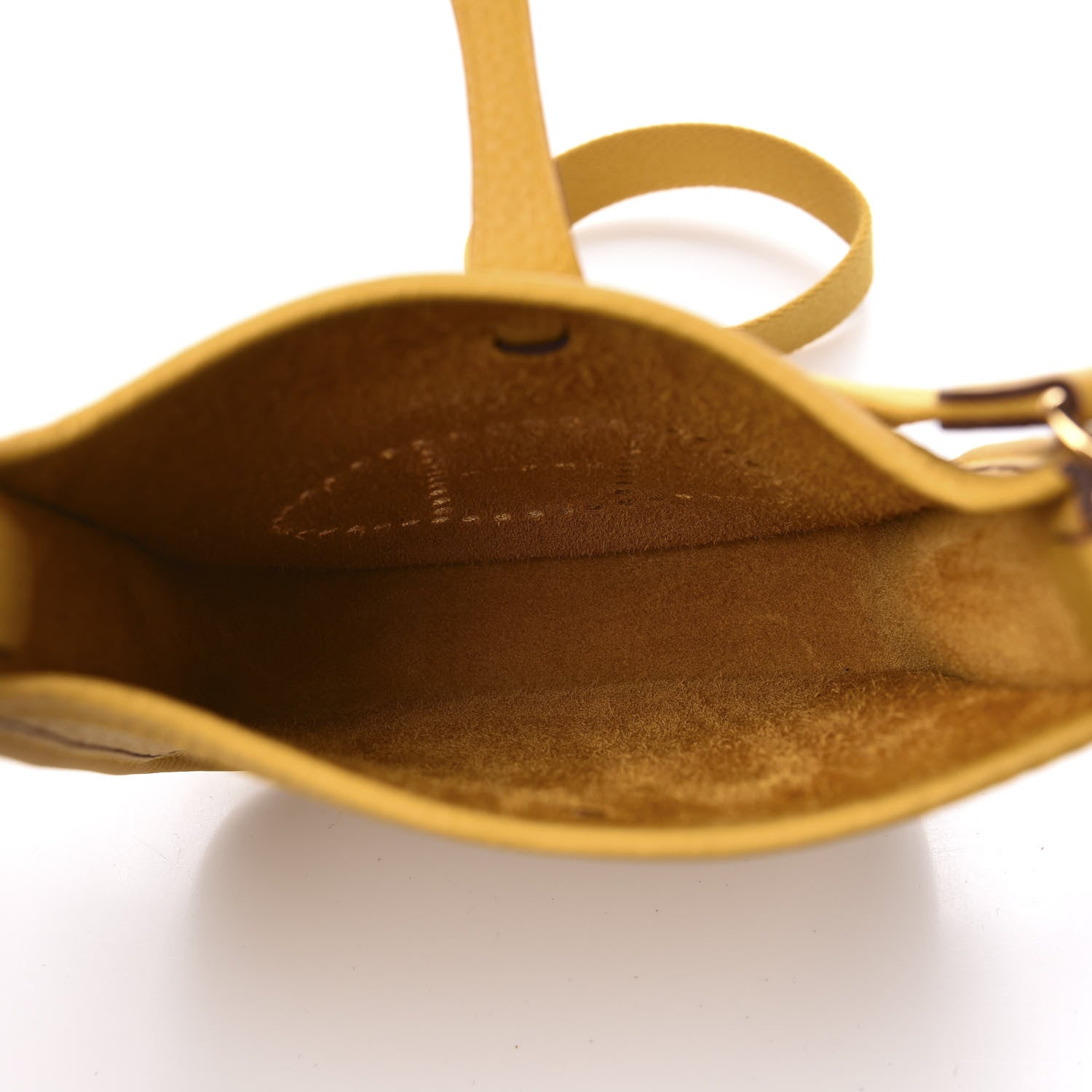 Hermes Taurillon Clemence Evelyne TPM Jaune Ambre 5 of 11