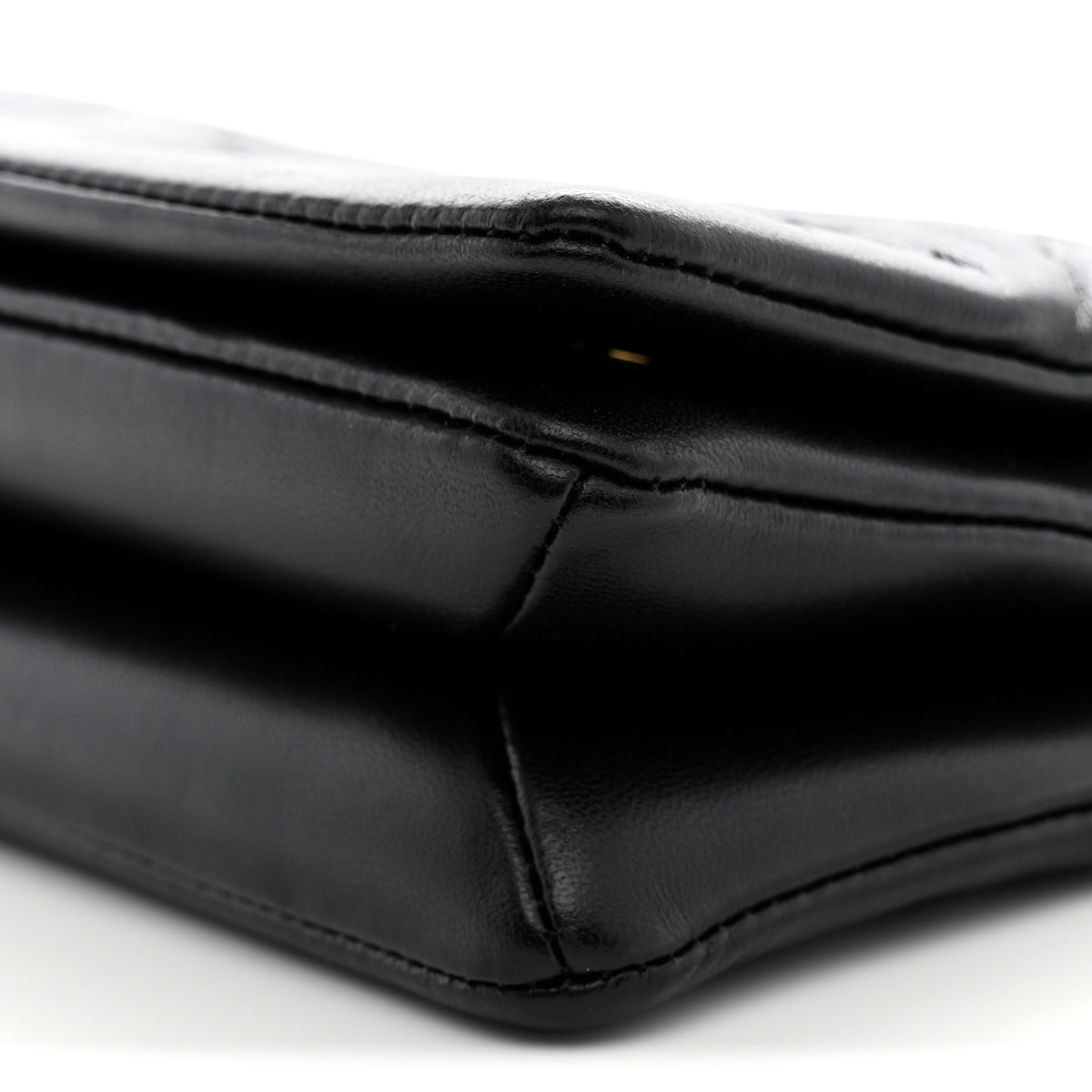 Lambskin Embossed Monogram Pochette Coussin Crossbody Black