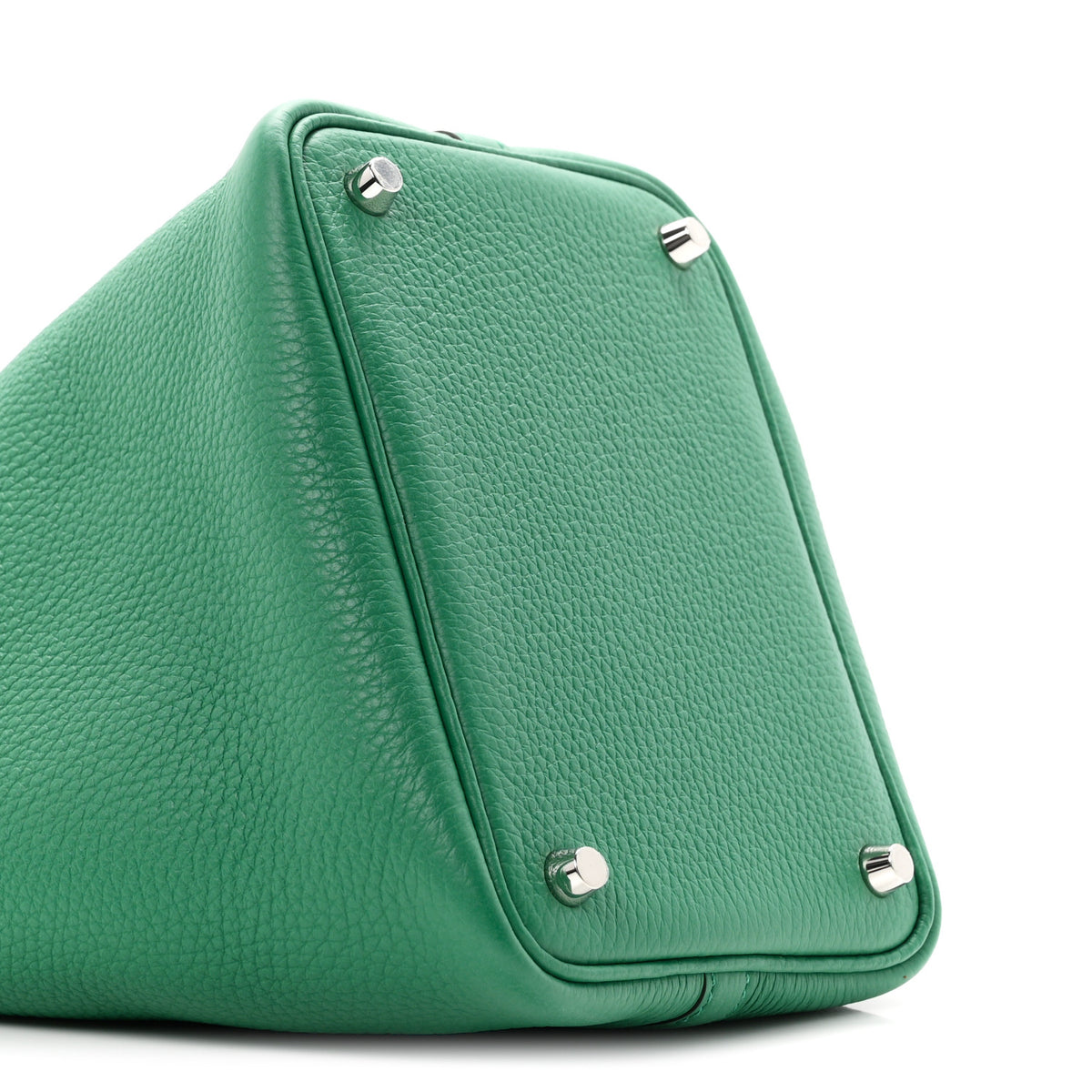 Hermes Taurillon Clemence Picotin Lock 18 PM Vert Vertigo 9 of 11