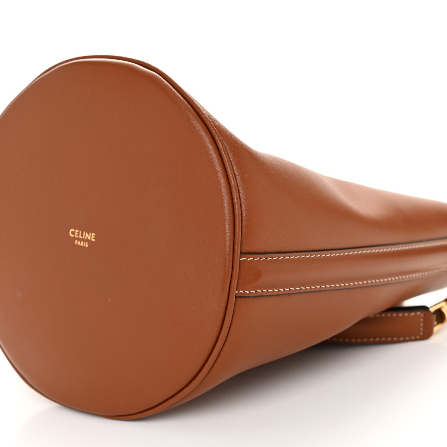 Smooth Calfskin Teen Bucket 16 Tan