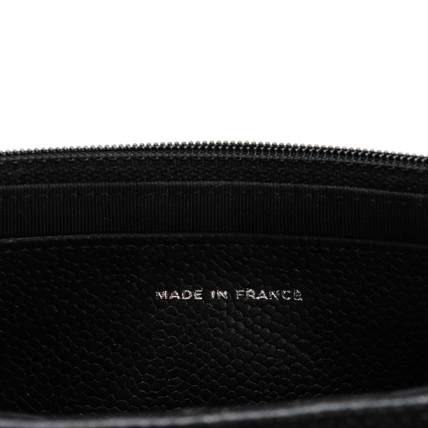 Caviar Half Moon Wallet On Chain WOC Black