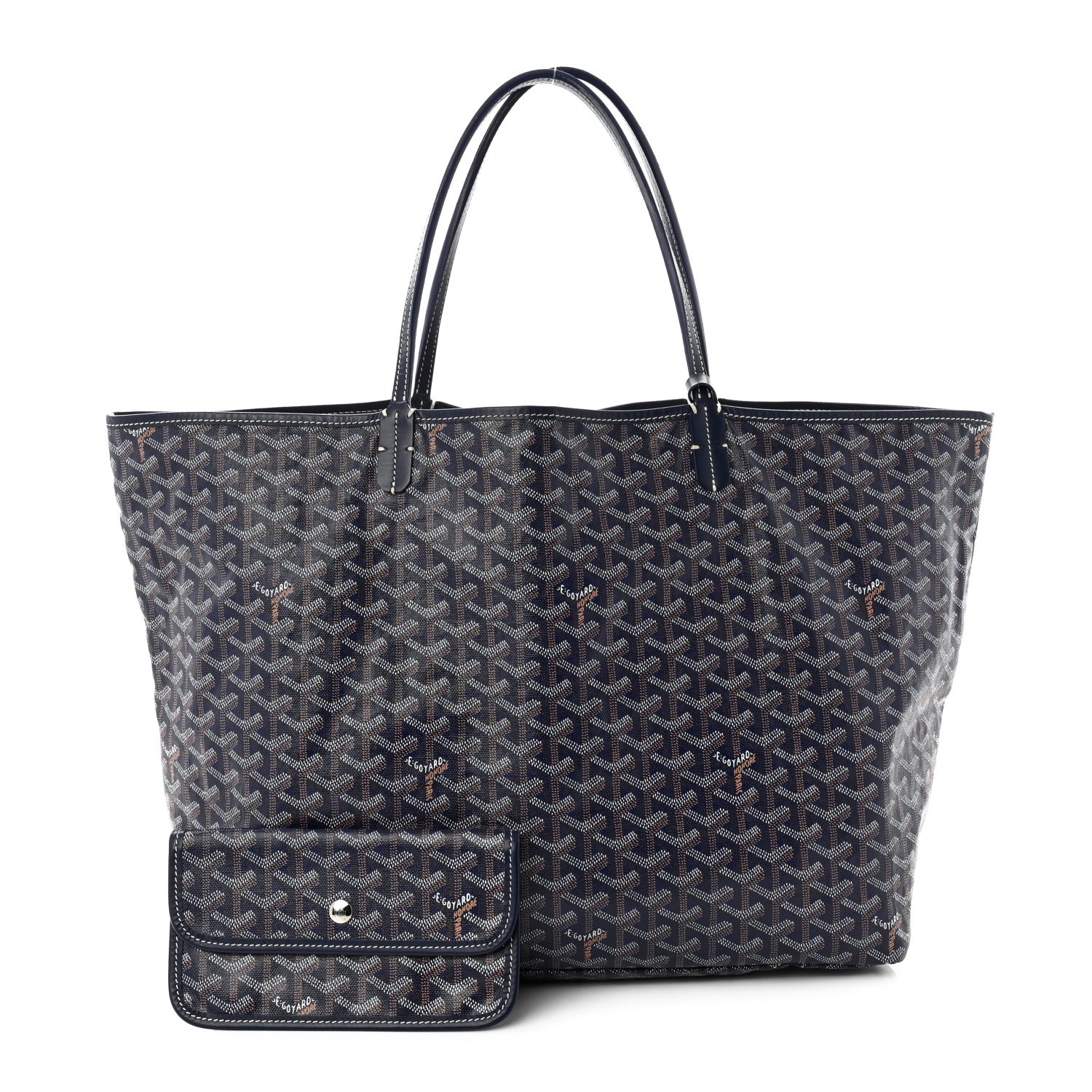 Goyard Goyardine Saint Louis GM Navy 3 of 11