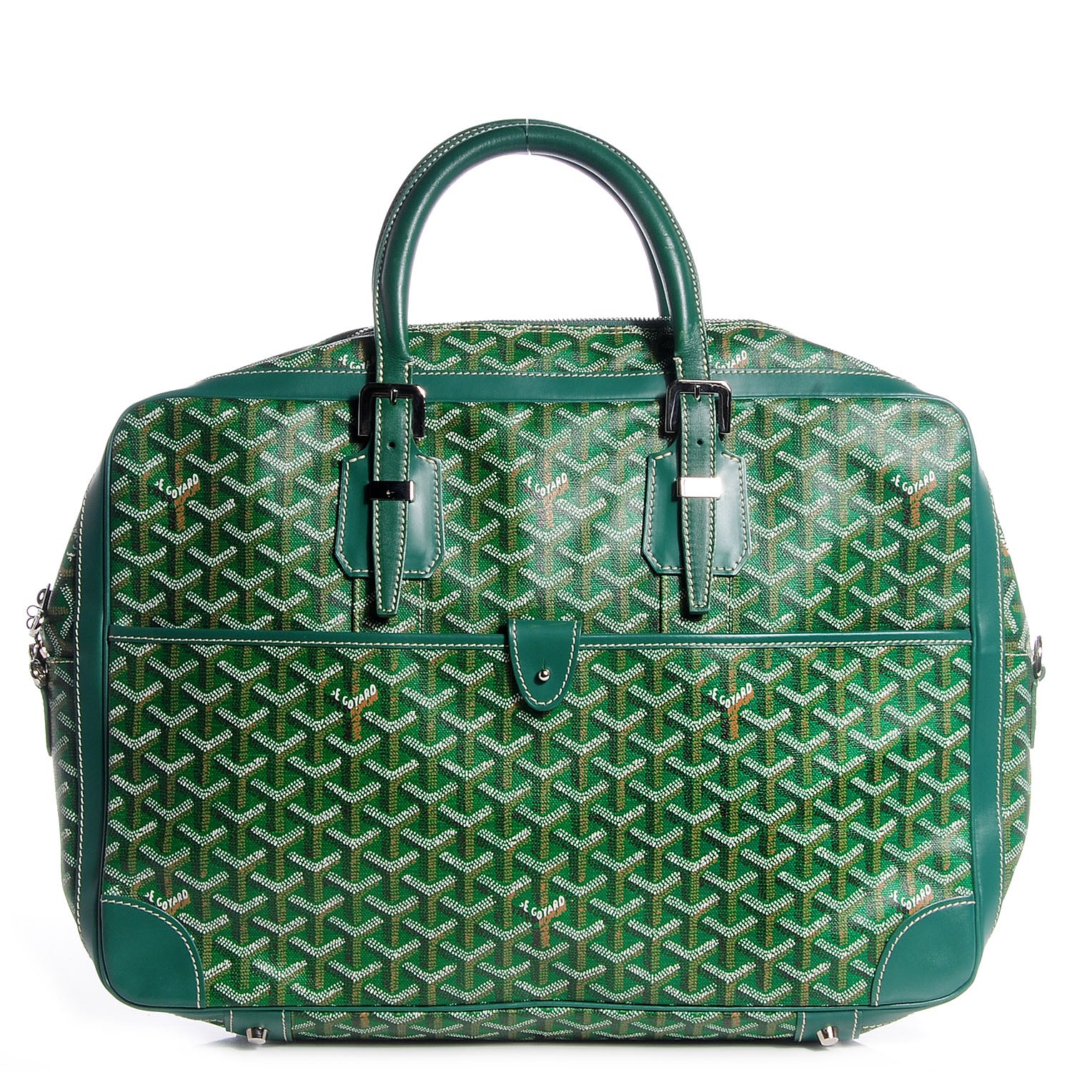 Goyard Goyardine Standard Ambassade Briefcase Green 1 of 8
