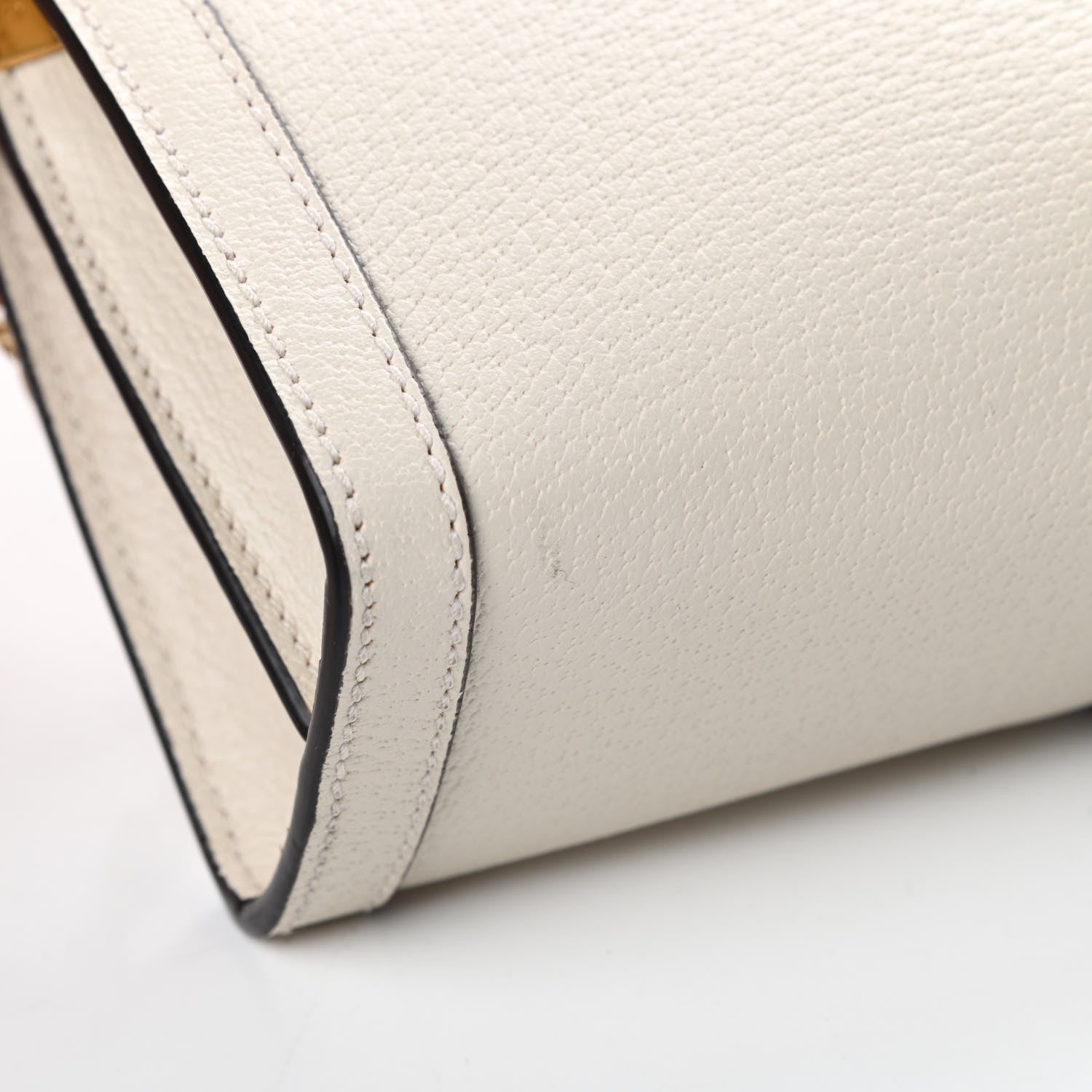Gucci Textured Calfskin Web Small Ophidia Chain Shoulder Bag Mystic White 11 of 12