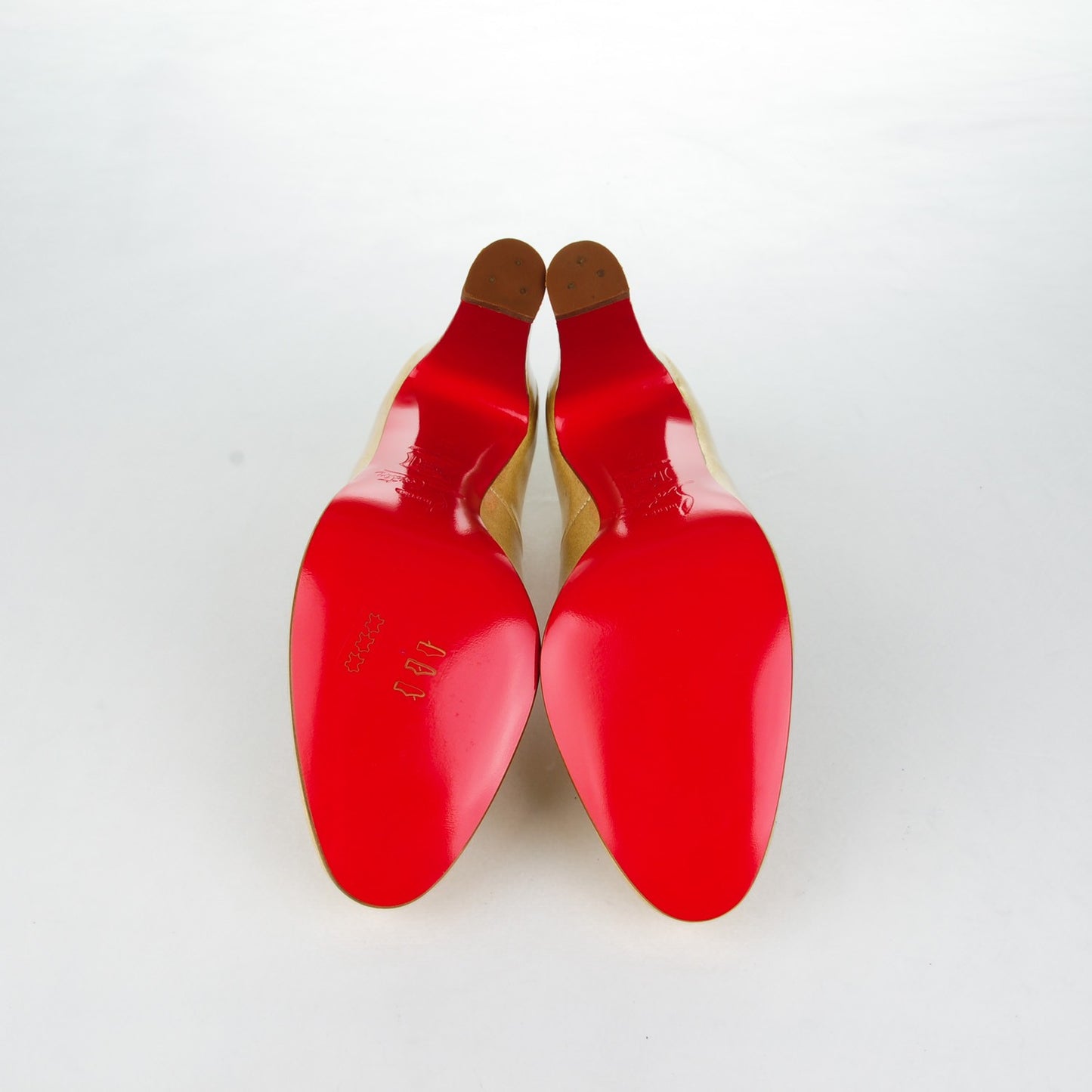 Glitter Patent Grosso Simple 100 Pumps 37 Gold