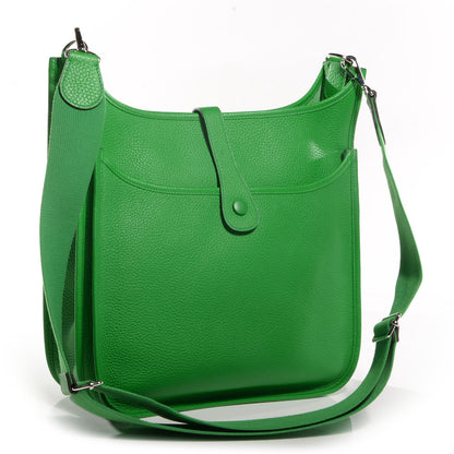 Hermes Taurillon Clemence Evelyne III GM Bambou 3 of 7