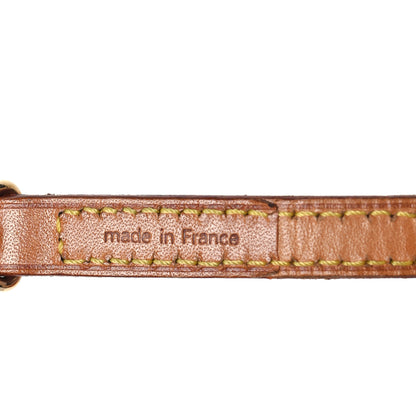 Louis Vuitton Vachetta 12mm Long Shoulder Strap VVN 3 of 4