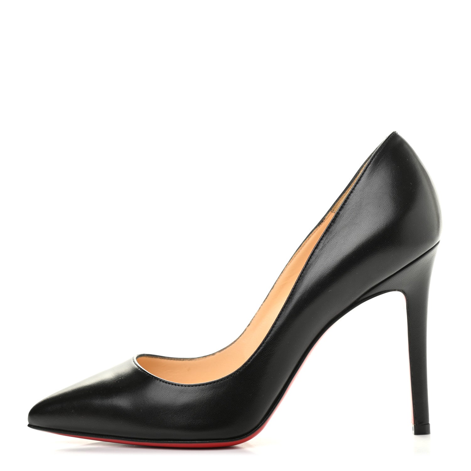 Christian Louboutin Kid Pigalle 100 Pumps 36.5 Black 1 of 7