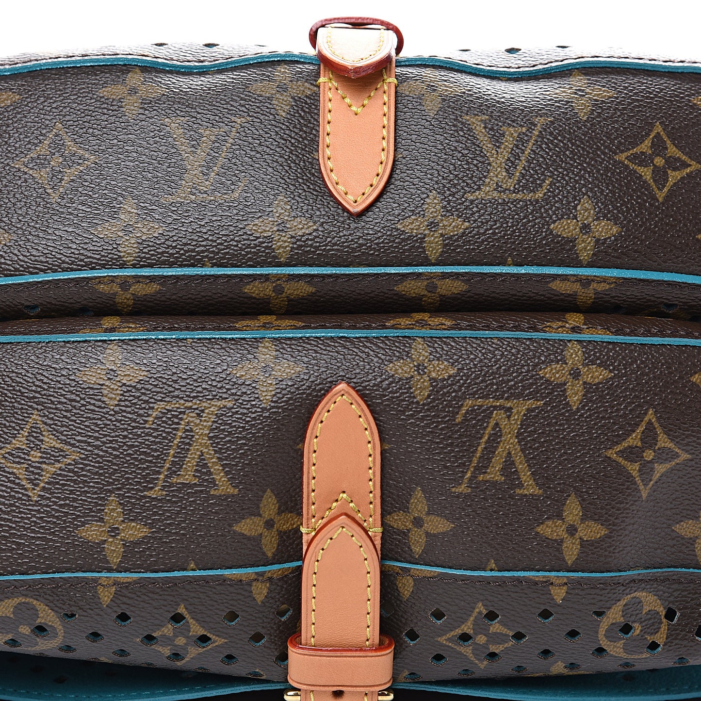 Monogram SC Flore Saumur Teal