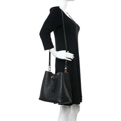 Louis Vuitton Empreinte Neonoe MM Black 2 of 10