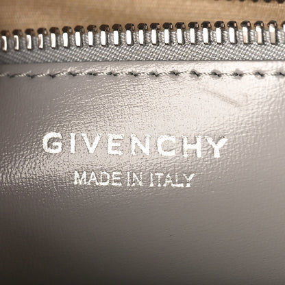 Givenchy Box Calfskin Mini Lock Antigona Shoulder Bag Cloud Grey 6 of 8