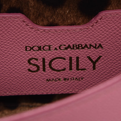 Dolce & Gabbana Dauphine Love Small Miss Sicily Satchel Pink 6 of 6