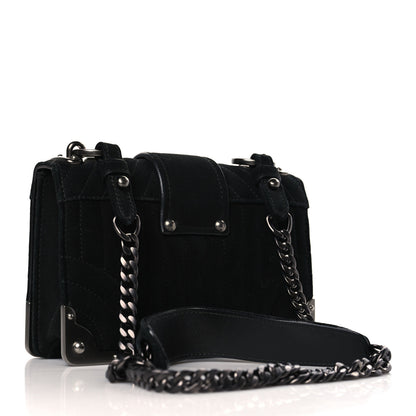 Prada Velvet Impuntu Cahier Bag Black 3 of 8
