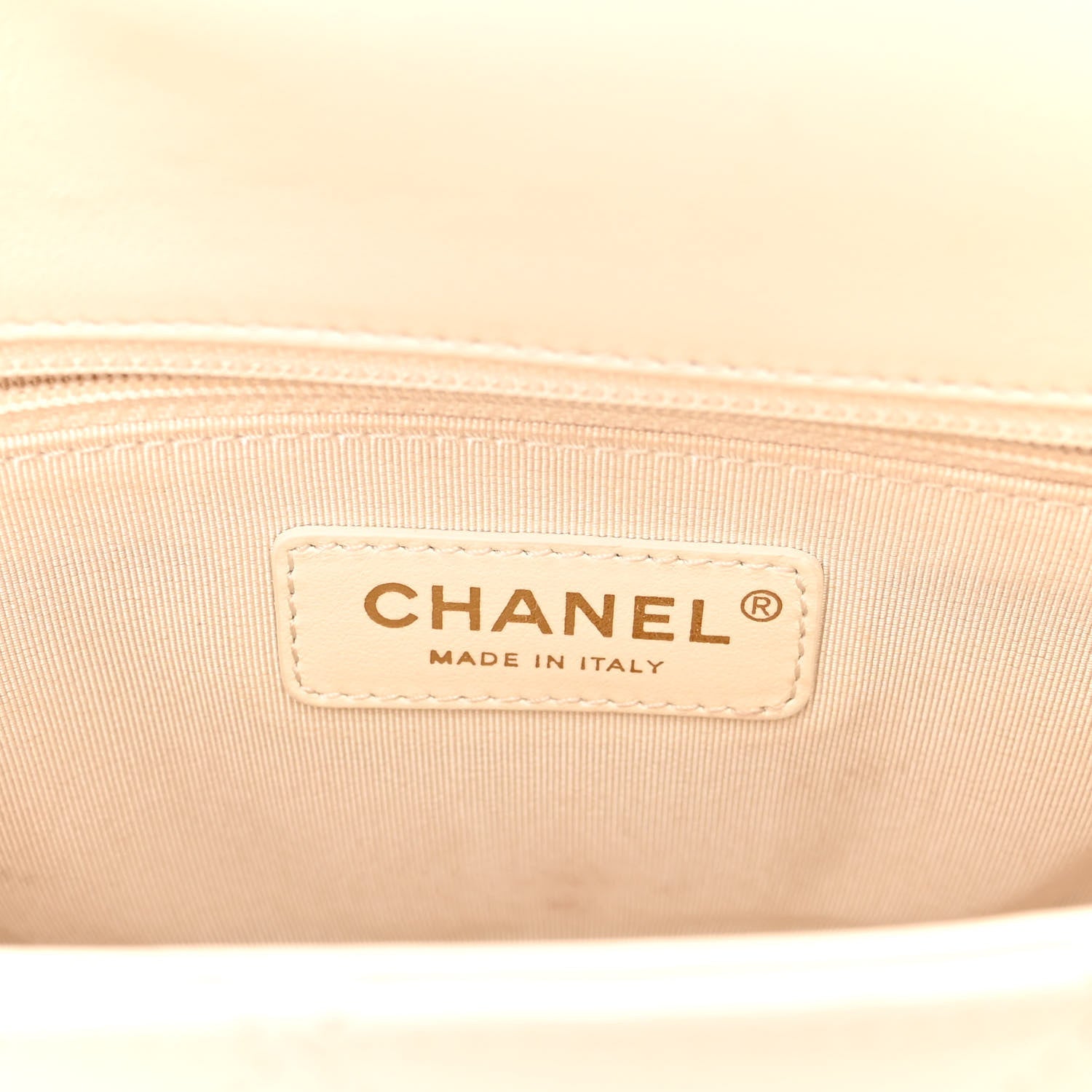 Chanel Lambskin Quilted CC Coin Flap Bag White 6 of 10