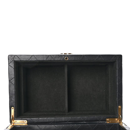 Chanel Lambskin Small Jewelry Box Black 6 of 17