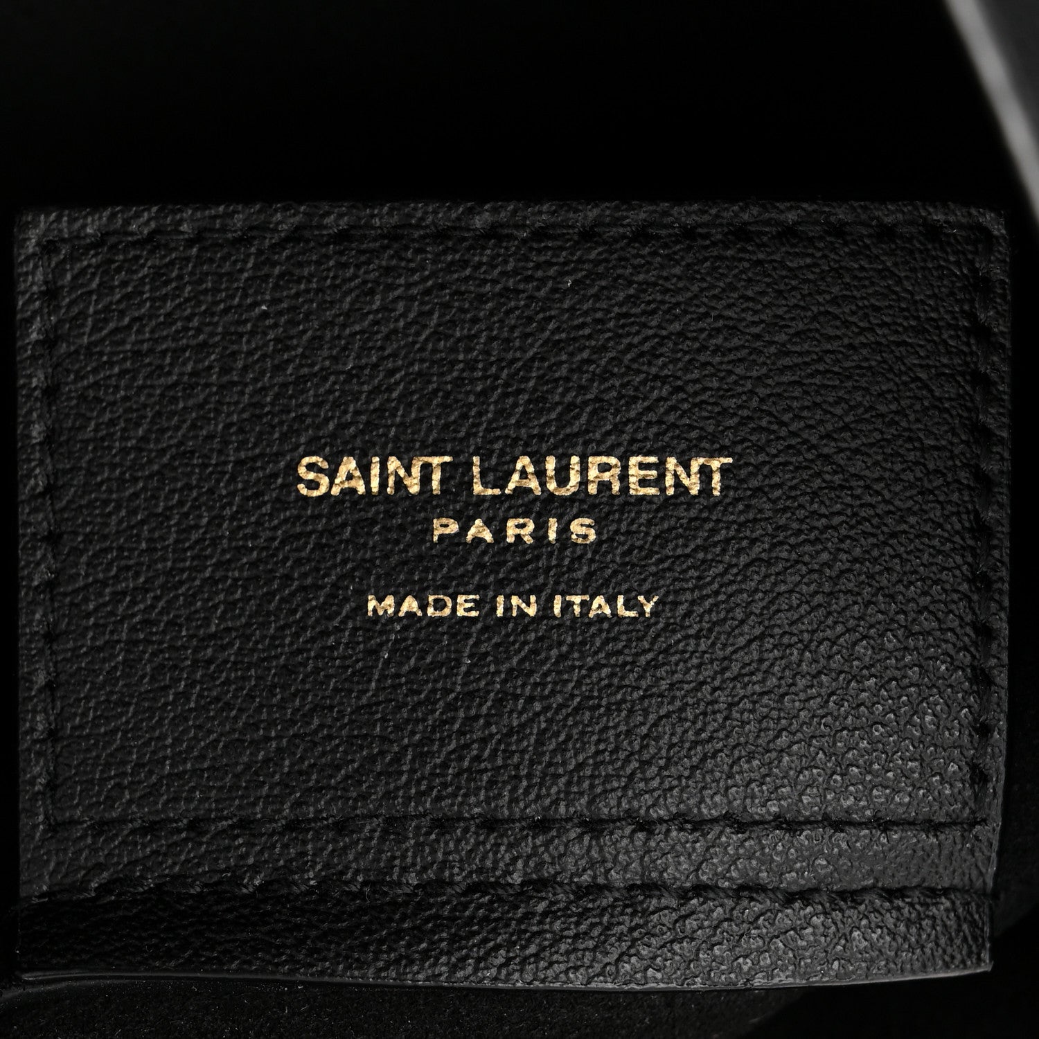 Saint Laurent Calfskin Large Shopping Tote Black 7 of 13