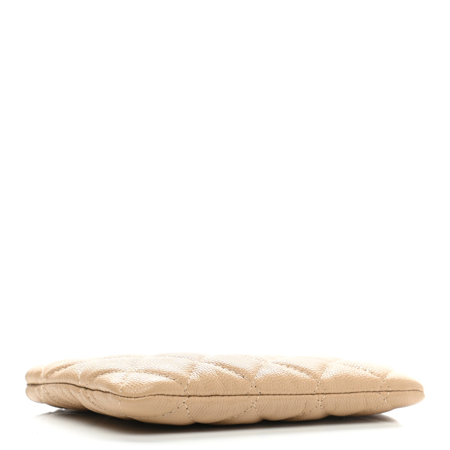 Chanel Caviar Quilted Small Cosmetic Case Beige 4 of 8
