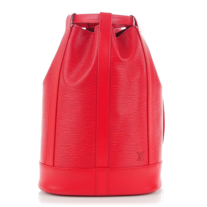 Louis Vuitton Epi Randonnee PM Castillan Red 1 of 8