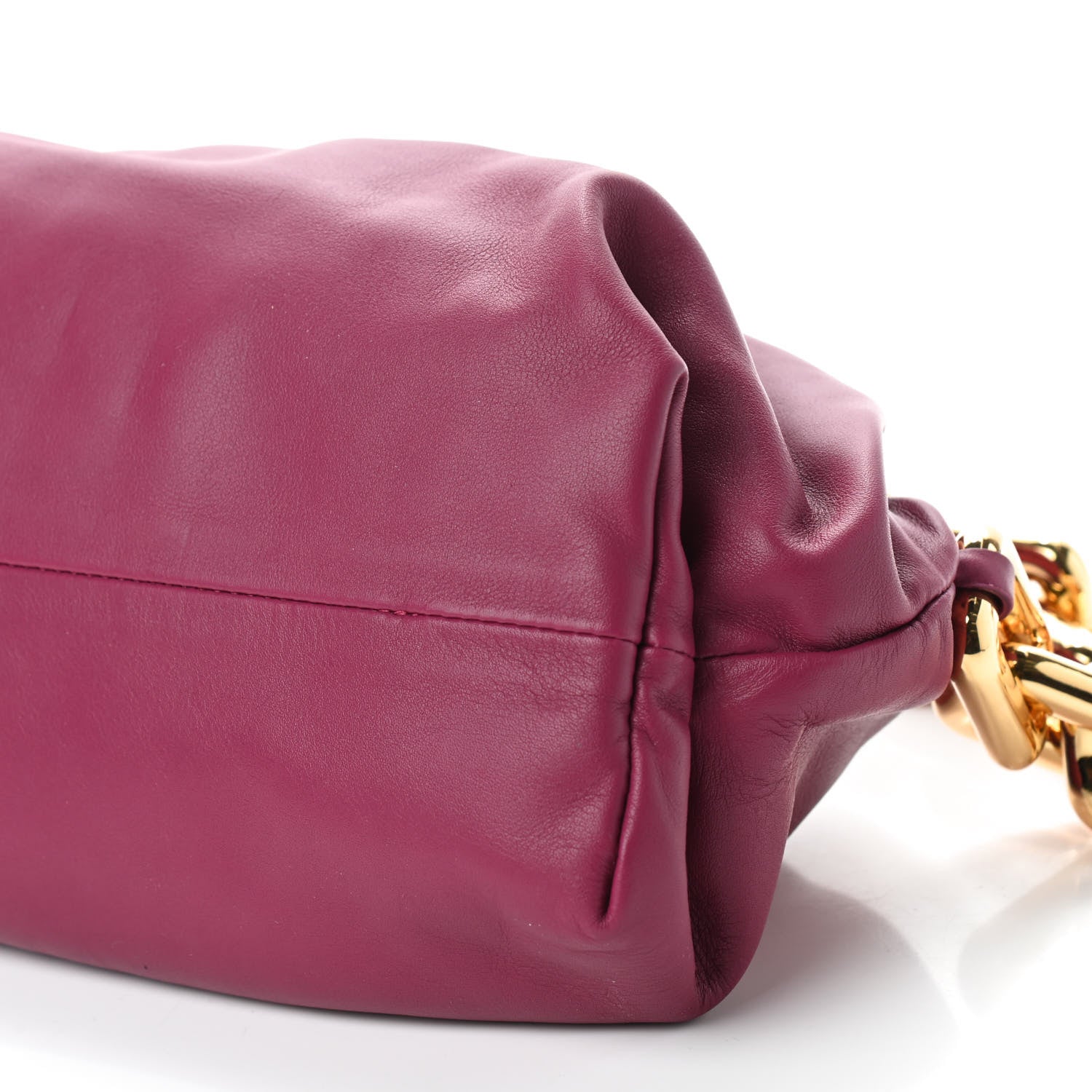 Bottega Veneta Calfskin The Pouch Chain Cinnabar 7 of 9