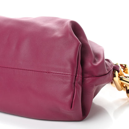 Bottega Veneta Calfskin The Pouch Chain Cinnabar 7 of 9