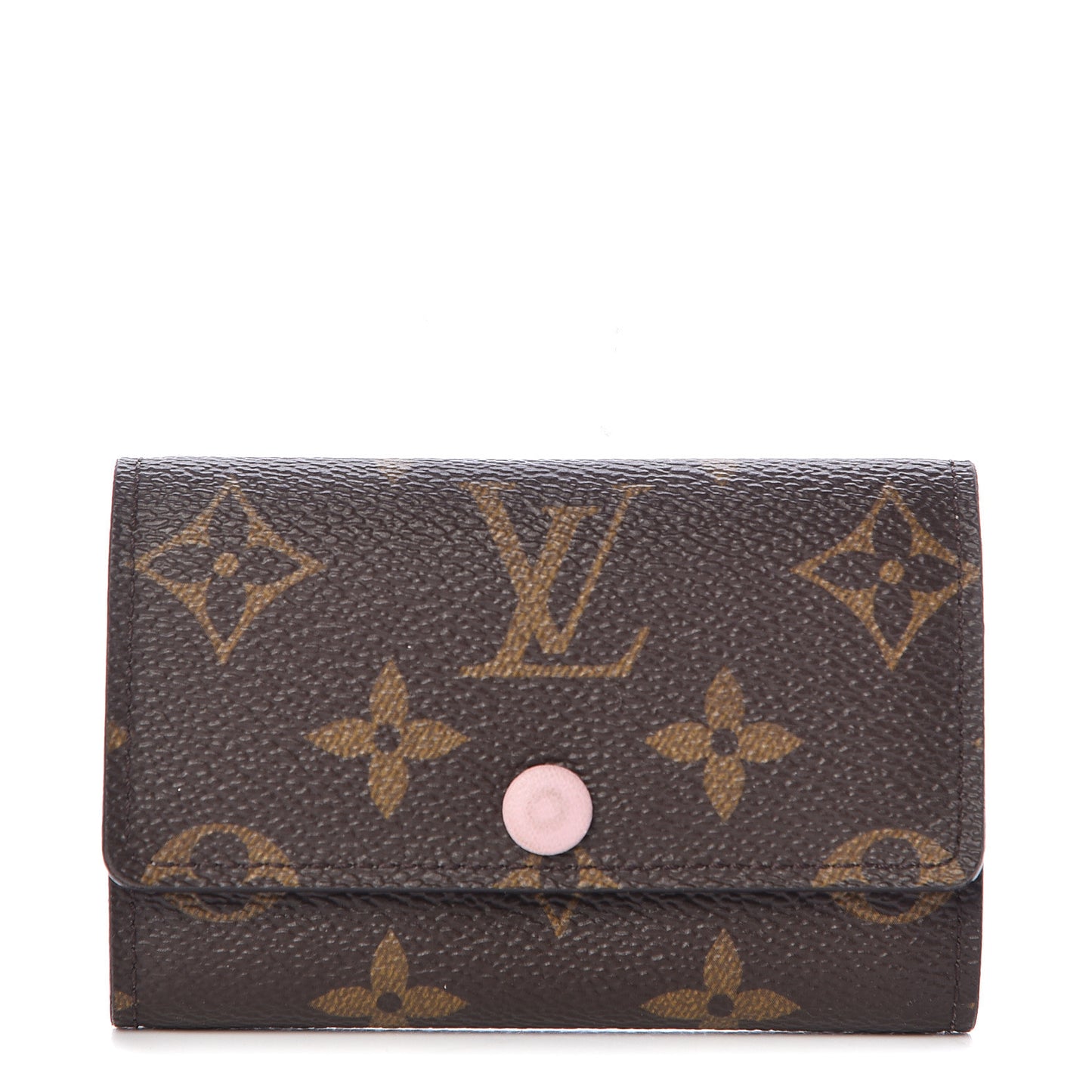 Monogram Multicles 6 Key Holder Rose Ballerine