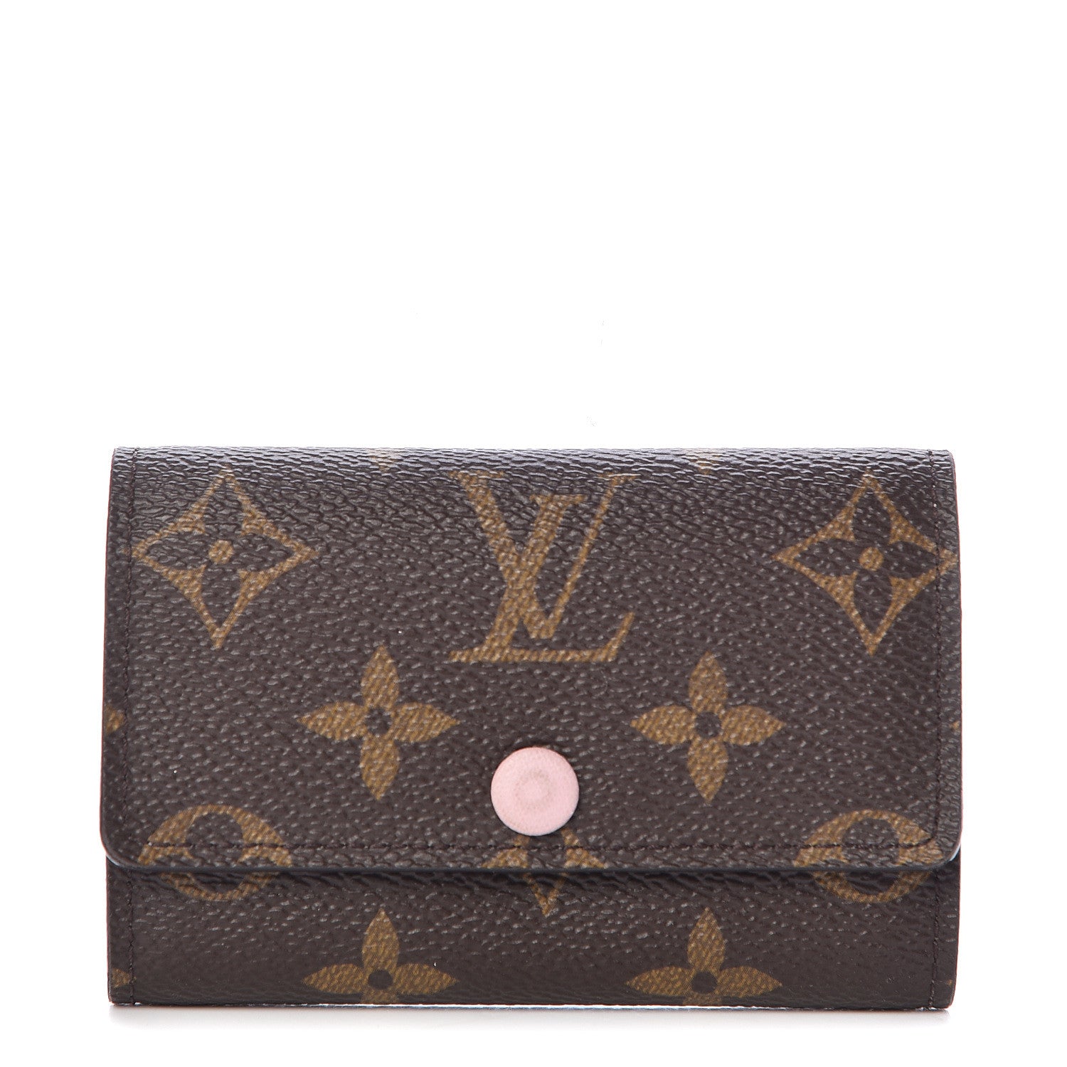 Louis Vuitton Monogram Multicles 6 Key Holder Rose Ballerine 1 of 9