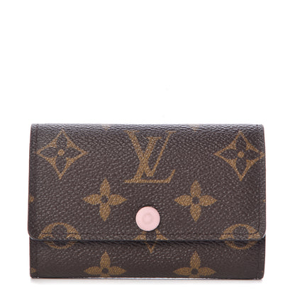 Louis Vuitton Monogram Multicles 6 Key Holder Rose Ballerine 1 of 9