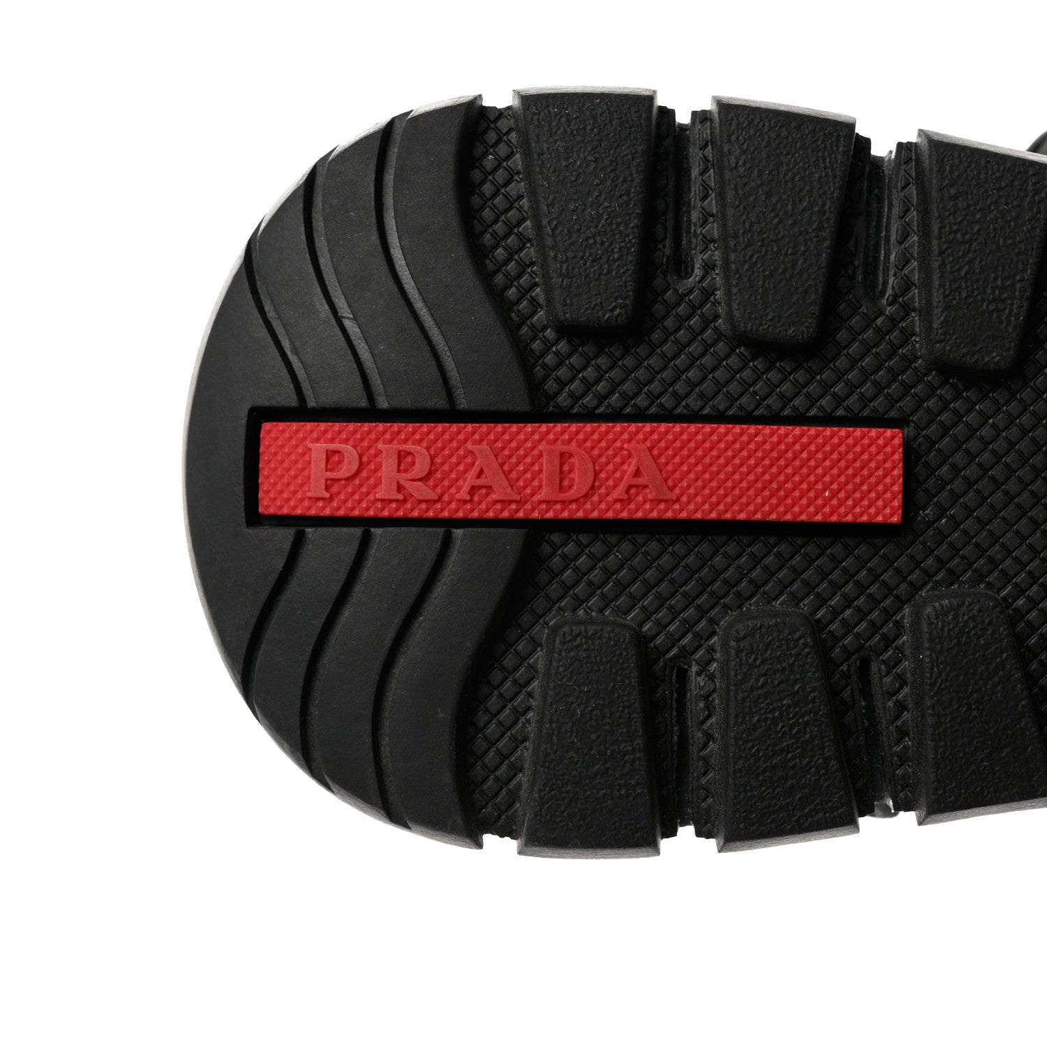 Prada Nylon Tech Logo Mens Sneakers 8 Black 8 of 9