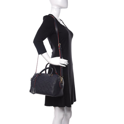 Louis Vuitton Empreinte Speedy Bandouliere 25 NM Marine Rouge 2 of 10