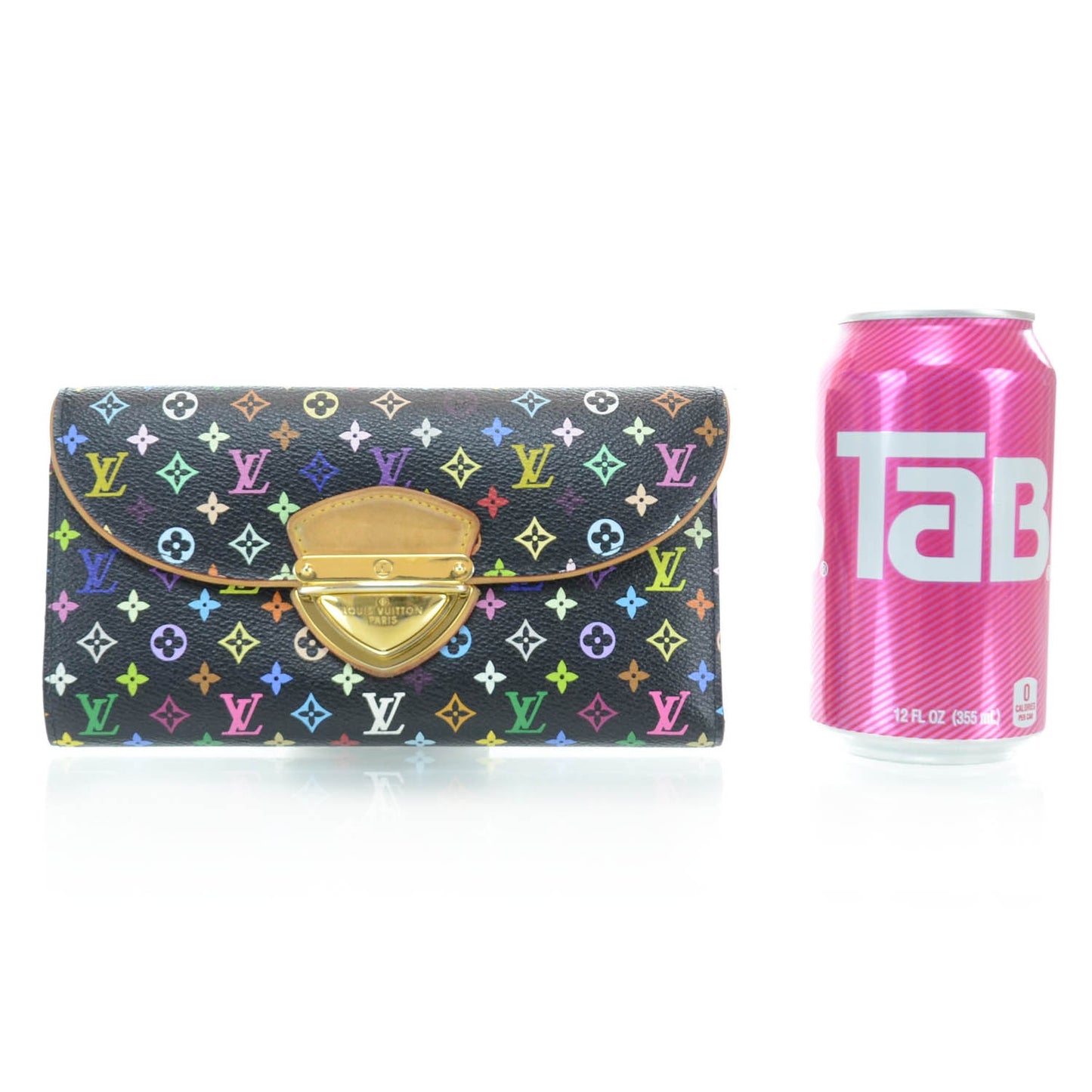 Monogram Multicolor Eugenie Wallet Black